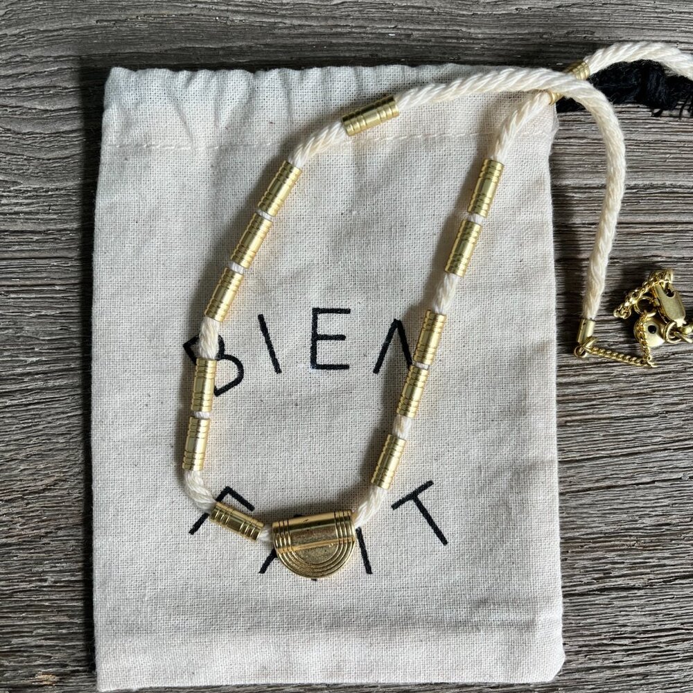 Madewell Boho Bronze/Rope Necklace